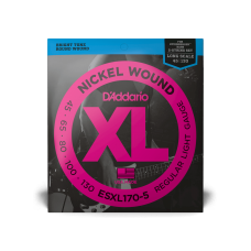 Набор струн D'ADDARIO EXL170-5 XL NICKEL WOUND BASS REGULAR LIGHT 5-STRING (45-130)